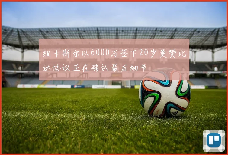 纽卡斯尔以6000万签下20岁曼赞比达协议正在确认最后细节